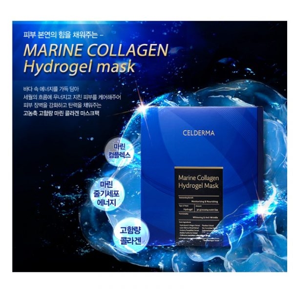 Mặt Nạ Celderma Marine Collagen Hydrogel Mask 30g May Cosmetic