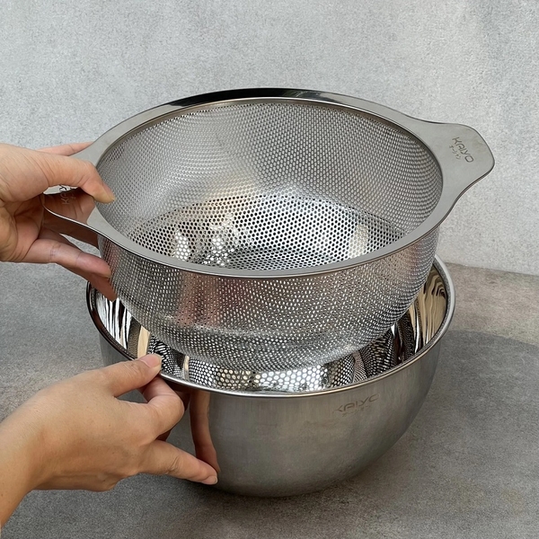 Bộ tô kèm rổ inox cao cấp Kaiyo