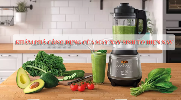Khám phá công dụng của máy xay sinh tố hiện nay