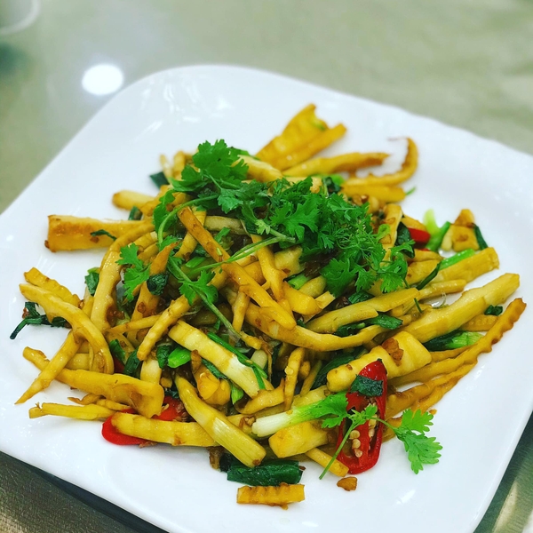 Măng trúc xào