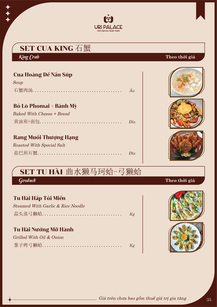 SET CUA KING - TU HÀI