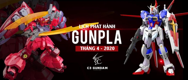 Lịch Phát Hành Gunpla Tháng 04 Năm 2020