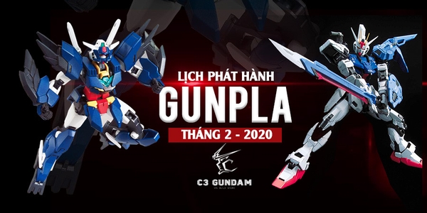 Lịch Phát Hành Gunpla Tháng 02 Năm 2020