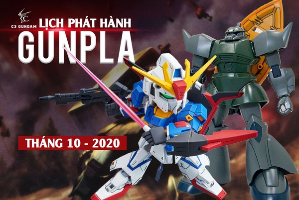 Lịch Phát Hành Gunpla Tháng 10 Năm 2020