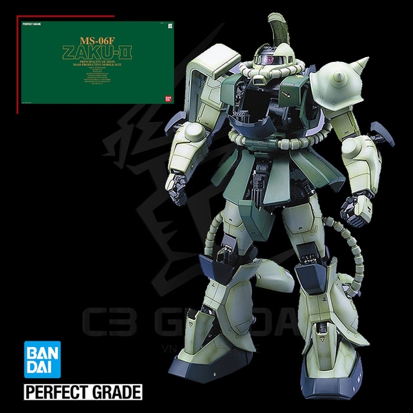 ガンプラ PG 1⁄60 MS-06F ザクII (機動戦士ガンダム