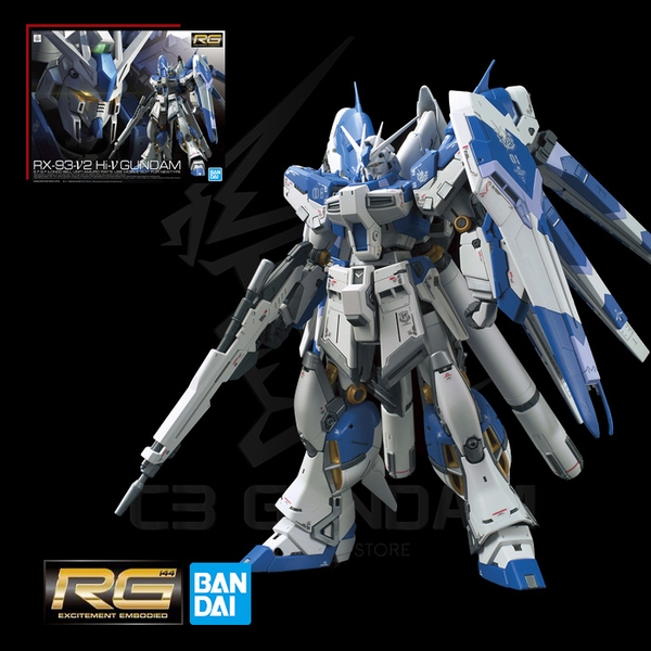 RG 36 1/144 RX-93-v2 HI NU GUNDAM | C3 Gundam VN Build Store