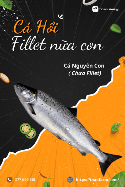 Cá Hồi Tươi - Nguyên Con