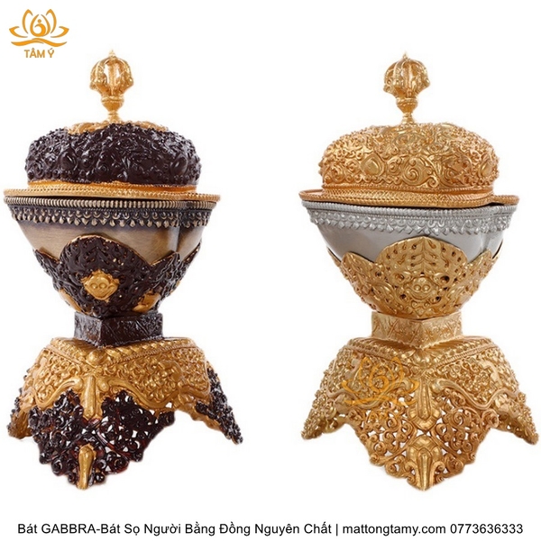 Bát Sọ Người - Bát GABBRA Bằng Đồng Nguyên Chất, quà tặng sếp quà mừng thọ