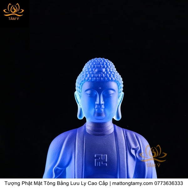 Bộ 5 Tượng Ngũ Trí Như Lai Bằng Lưu Ly Cao Cấp hà nội tp hồ chí minh chất lượng cao mật tông