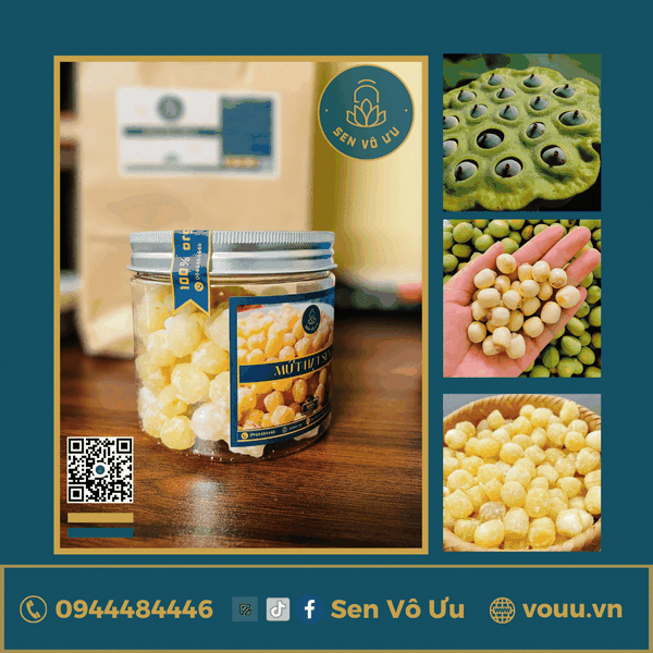 Mứt hạt sen | Sen Vô Ưu
