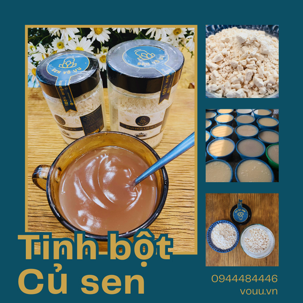 Tinh bột củ sen 500gr