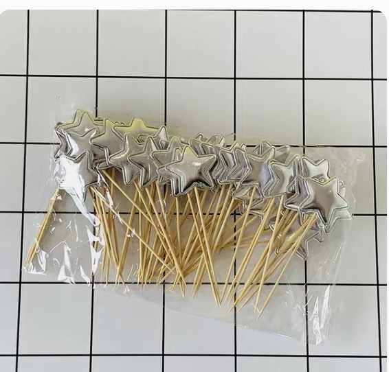 CAM - Túi 50 cây sao da phồng - bạc R39