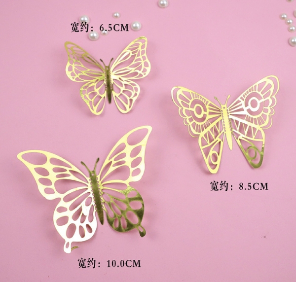 Set 12 bướm vàng mới - M4.