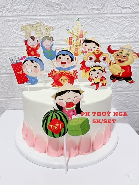 CAM-Set giấy tết (em bé).E035