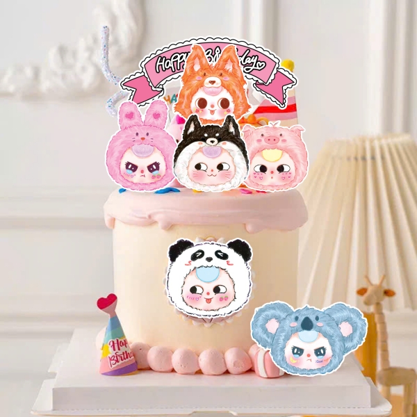 Combo 2 set giấy -BABY THREE (mẫu 3-mặt nhân vật và chữ HPDB cong)9465.