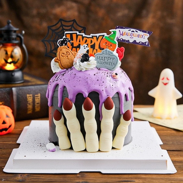 Tượng silicon-5 ngón tay (Halloween).