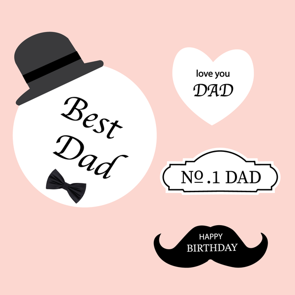 Combo 2 set giấy Best dad.