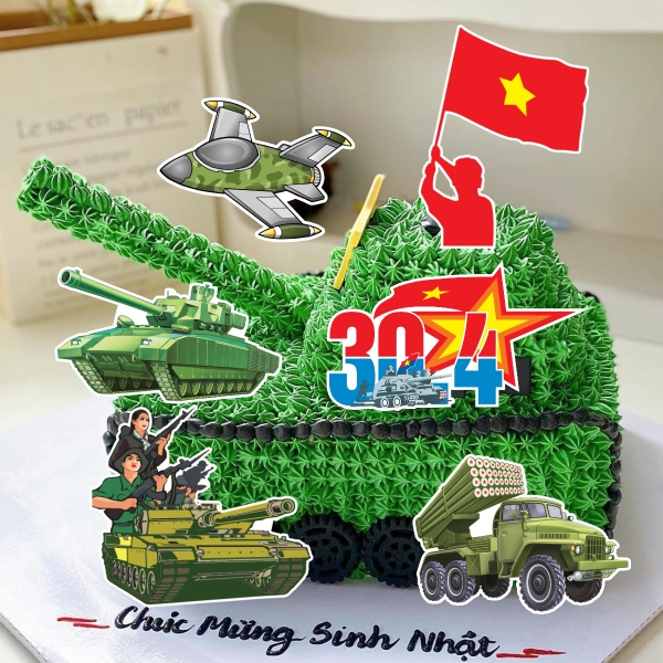 Combo 2 set giấy - bộ đội (chủ đề 30-4) 7149.