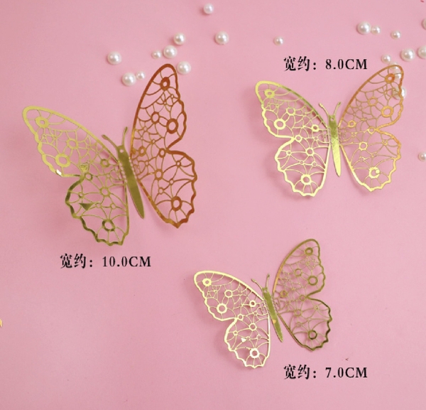 Set 12 bướm vàng mới - M2.