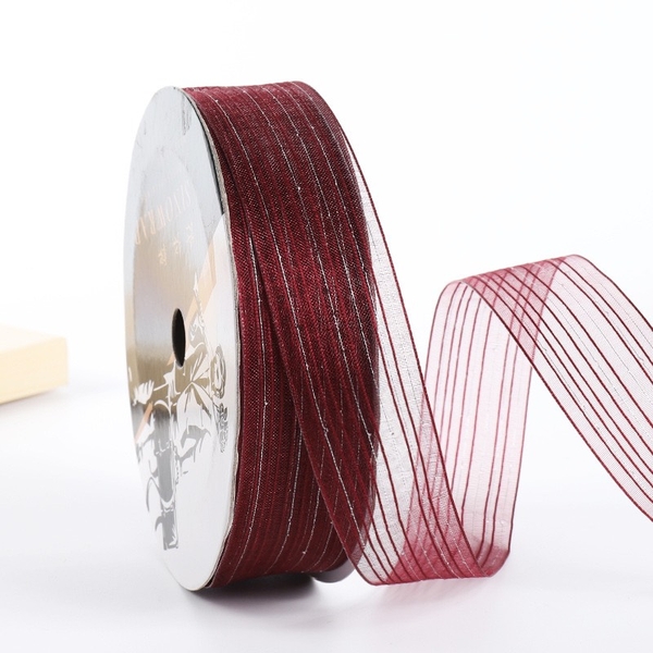 Ruy Băng Voan Cứng 2,8cm x 20m