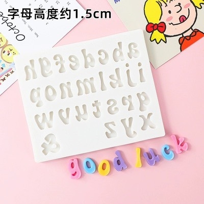 Khuôn chữ silicon -Chữ kiểu (chữ thường).