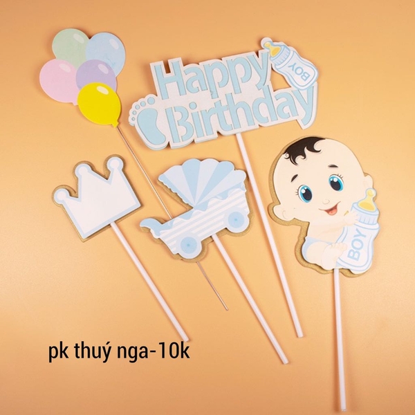 CAM-Set em bé trai bình sữa mới U031