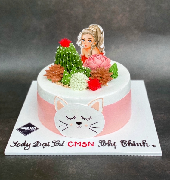 CAM-Set 5 thẻ cô gái tóc xoăn HD.