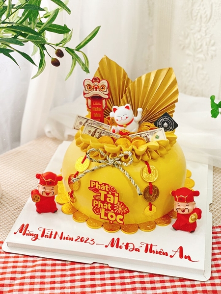 Set 2 quạt nhọn-MÀU VÀNG (size to).