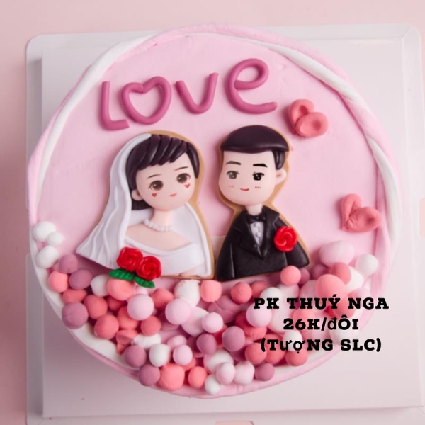 TUONG-Đôi cô dâu chú rể (silicon).T62 T63