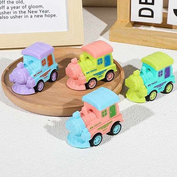 Set 4 đầu xe lửa (tàu hỏa) mix màu.
