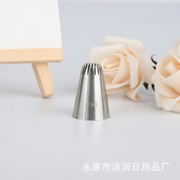 Đui bắt kem bằng thép không gỉ.