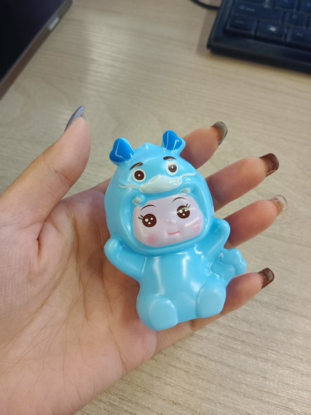 Tượng nhựa cứng- em bé RỒNG XANH9885.
