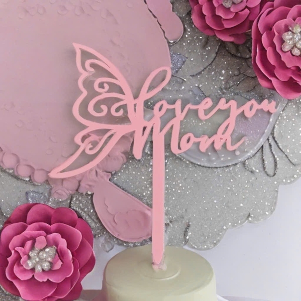 Set 10 mica love you mom-HỒNG.