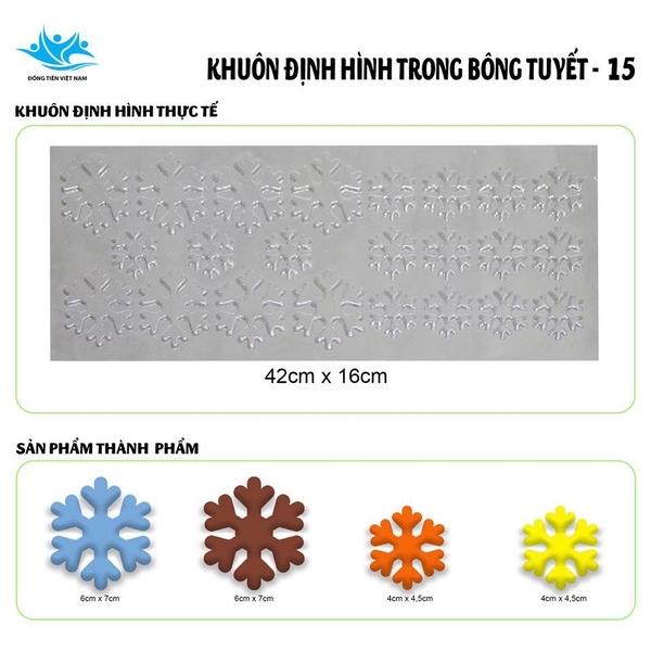 Khuôn đồng tiến-bông tuyết