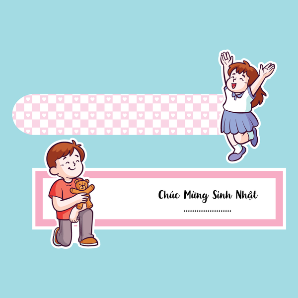 10 set thẻ kéo- cha và con gái (mẫu 1).