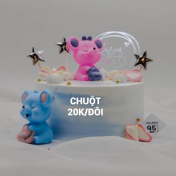 TUONG-Đôi chuột xanh hồng SALE O09