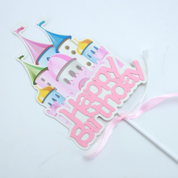 Set 2 lâu đài chữ HPBD E033 E020