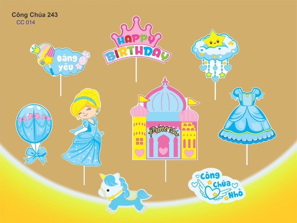 Set giấy HD-công chúa 242.