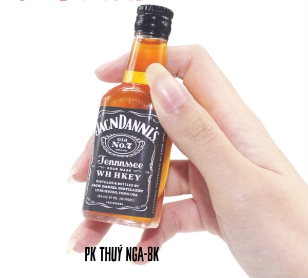 RUOU-rượu trang trí bánh - Jack