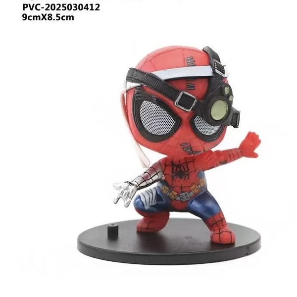 Tượng siêu nhân nhện chibi nhựa đặc -mẫu 2.