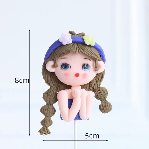 TUONG-Cô bé tết tóc silicon.T108
