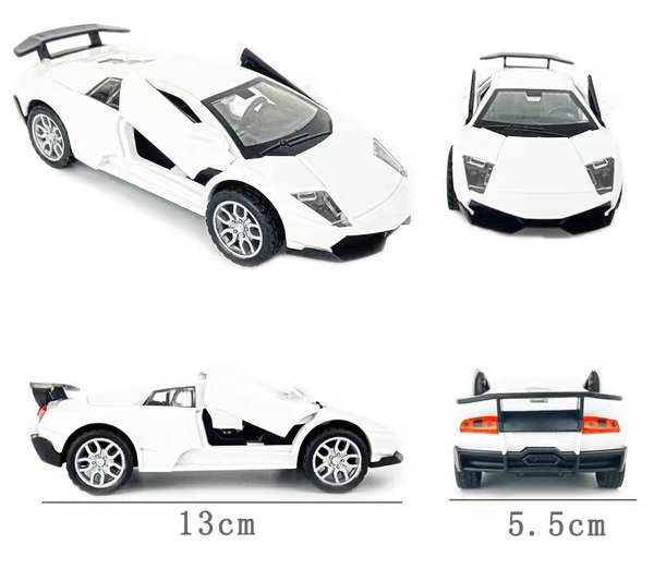 Xe Lamboghini nhựa-TRẮNG.