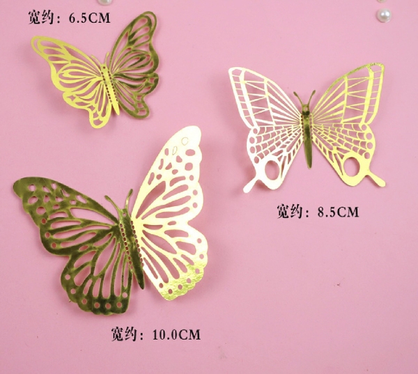 Set 12 bướm vàng mới - M1.