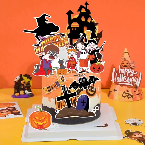 Combo 2 set giấy - Halloween 2024 (mẫu 7).