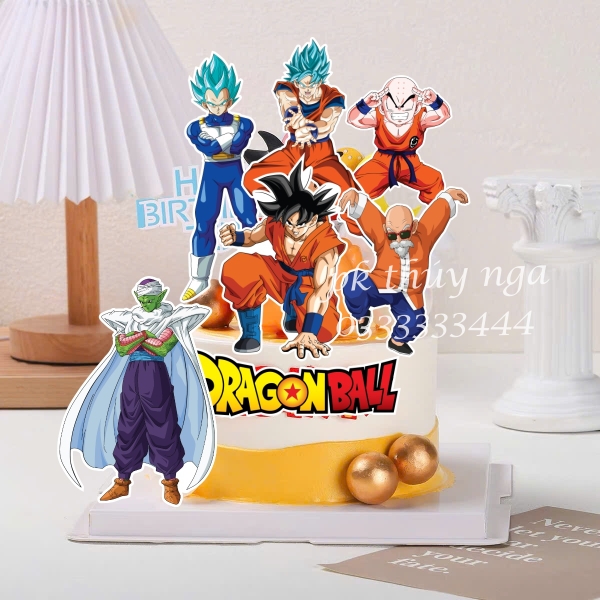 Combo 2 set giấy - Songoku và các nhân vật khác.
