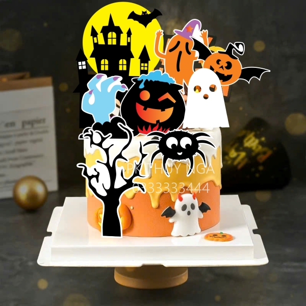 Combo 2 set giấy - Halloween 2024 (mẫu 8).