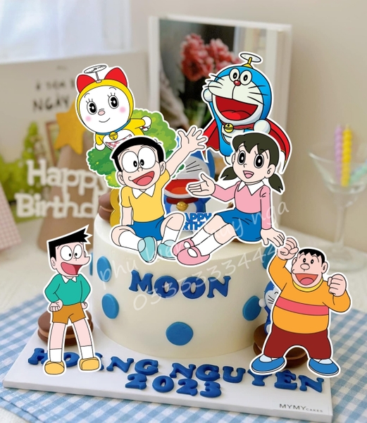 Combo 2 set giấy - Doremon xuka nobita xeko chaien (mẫu mới).
