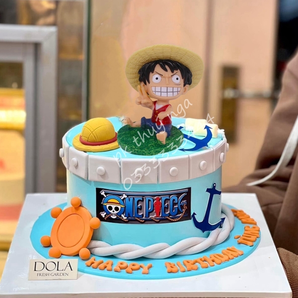 Tượng nhựa đặc  Luffy trong hoạt hình One Piece  (mẫu baby).