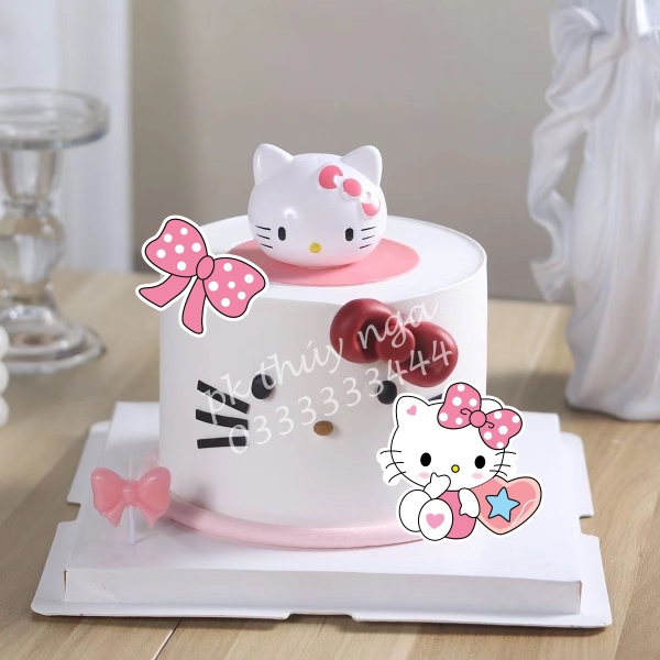 Combo 2 set giấy- mix mẫu Mèo Melody và Kitty.