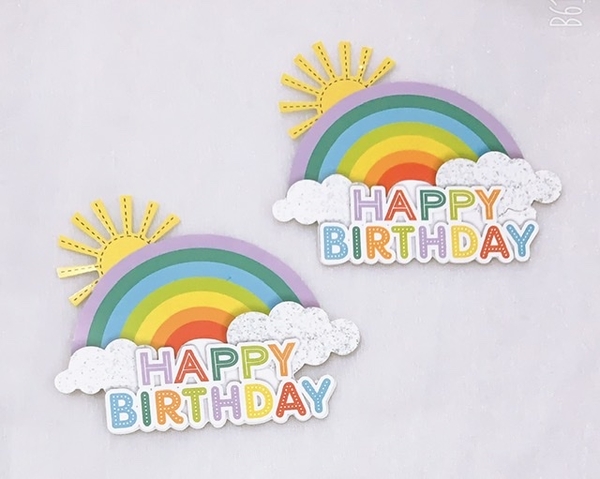Combo 4 cầu vồng mặt trời HPBD (giấy).